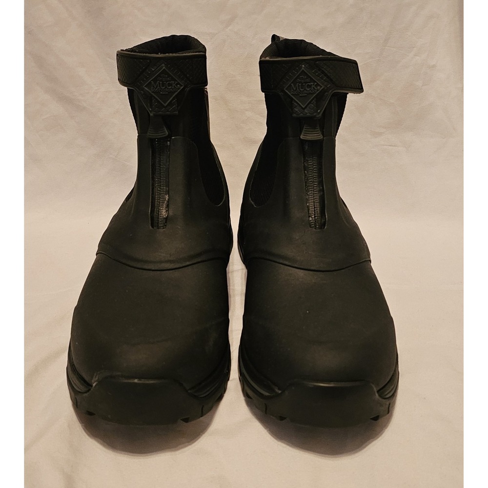 NWT The Orgional Muck Apex Mid Zip Boots Black Size 14 Outdoors Hunting